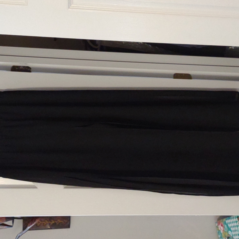 UNISEX~Black Palaozo Pants ~ Splits on Both Sides From Top  To Bottom